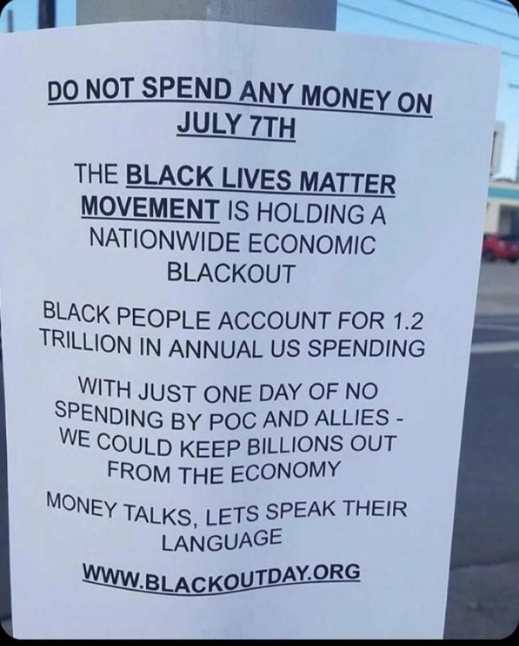 Tuesday July 7th is a special #blackouttuesday for the black dollar, only spending our dollar at #blackownedbusinesses. We are shouting out @junitasjar She does amazing things for DV survivors and her surrounding communities 🖤🍪