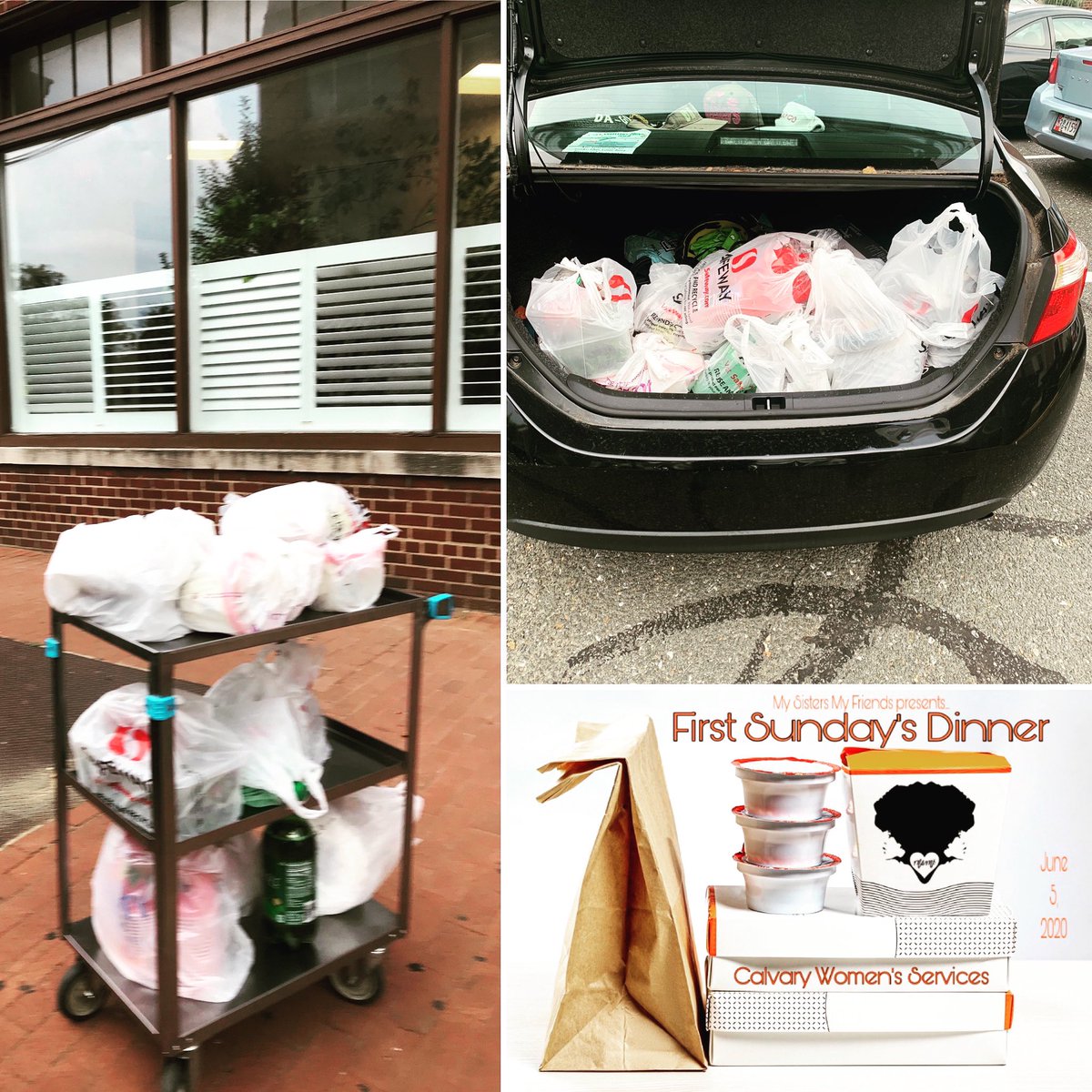 MySisMyFriends's tweet photo. First Sunday’s Dinner @calvarywomendc (delivery 7/5)
Sometimes holiday weekends are hard - THANK YOU to our team - regardless of capacity or circumstances, they always show up and give 100% and then some!
#TeamMSMF #connect #serve #support #community #women #volunteer #homeless https://t.co/n4R2ZmC2oH
