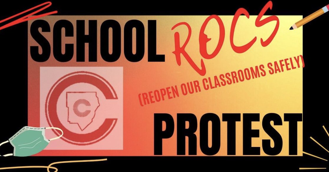 Chris Jose (@chrisjosetv) on Twitter photo A group of parents, teachers and students are protesting the Cobb County School District’s reopening plan. 1st day of school was pushed back to Aug 17; in-person or virtual learning options. The list of demands the group will present to the school board, Live at 6. <a href="/wsbtv/">WSB-TV</a> A group of parents, teachers and students are protesting the Cobb County School District’s reopening plan. 1st day of school was pushed back to Aug 17; in-person or virtual learning options. The list of demands the group will present to the school board, Live at 6. <a href="/wsbtv/">WSB-TV</a>