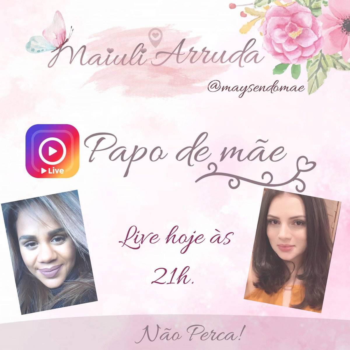 maysendomae's tweet photo. Oiii seguimigas, hoje temos uma live muito especial, um papo descontraído, bem... "Papo de Mãe".
https://t.co/BlILpbGouN
#PapodeMae #Mae #maes #mamae #mamaes #forcacorona https://t.co/3hXiUnAOXY https://t.co/hFrgcc1Acr