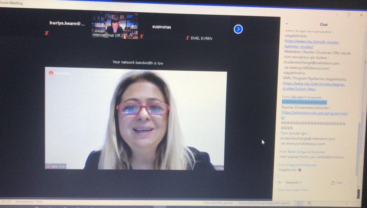 Lale Muti (@lalemuti) on Twitter photo We invite our high school students to join us at the online University Fair for international education programs and multi-cultural experiences! Wednesday, July 8 - 17.30
#Mektebim #GelecekBenim
<a href="/sozkokk/">Servet Ozkok</a> <a href="/BanuGurun/">Banu Gürün</a> <a href="/erdemciplak/">Erdem Çıplak</a> We invite our high school students to join us at the online University Fair for international education programs and multi-cultural experiences! Wednesday, July 8 - 17.30
#Mektebim #GelecekBenim
<a href="/sozkokk/">Servet Ozkok</a> <a href="/BanuGurun/">Banu Gürün</a> <a href="/erdemciplak/">Erdem Çıplak</a>