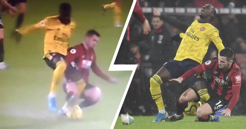 2) Pepe’s knee nearly being snapped in half. Didn’t even go to VAR.