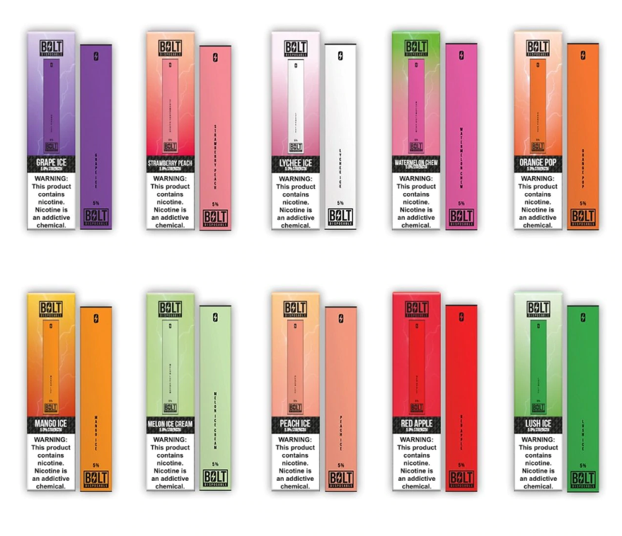 worldstarvape's tweet photo. BOLT #DISPOSABLE DEVICE | 5.0% STRENGTH | 280 MAH BATTERY | 1.3ML LIQUID | ALL FLAVORS | #VAPEWHOLESALE
https://t.co/qpaTd18usJ https://t.co/bMdkokWnYi