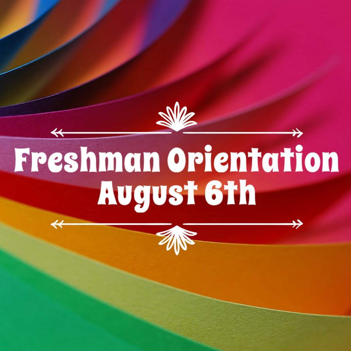 DavidKCampbell5's tweet photo. BHS will hold Freshman Orientation on Thursday, August 6. 2020, for all 9th grade students entering BHS.  

To help reduce large crowds and gatherings while social distancing we will use a drop in format with no appointment necessary.  

Email Mr Bledsoe  kbledsoe@gobsd1.org https://t.co/4RxiTLxMLH