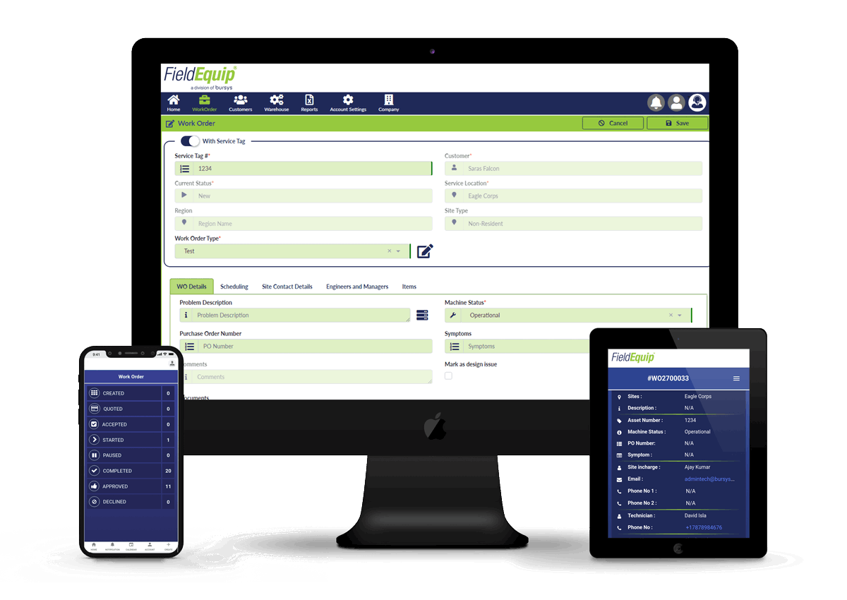 fieldequip's tweet image. FieldEquip’s work order management feature help you to automatically create work orders and assign field workers straight from the office. Schedule your free demo with us. buff.ly/2VV7XKx #workorder #digitalfield