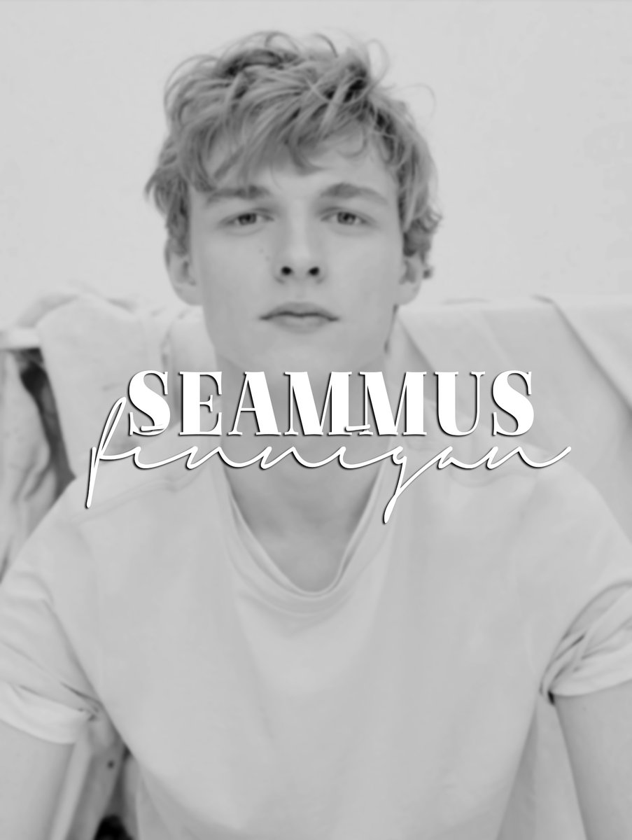 ┗━━ ❝¿𝐇𝐀𝐍 𝐕𝐈𝐒𝐓𝐎 𝐀 𝐄𝐒𝐓𝐄 𝐌𝐀𝐆𝐎?❞

❱ ⟅ :· 𝐒𝐞𝐚𝐦𝐦𝐮𝐬 𝐅𝐢𝐧𝐧𝐢𝐠𝐚𝐧.
❱ ⟅ :· Diecisiete años.
❱ ⟅ :· Séptimo curso.
❱ ⟅ :· Gryffindor. 
❱ ⟅ :· Sangre mestiza. 
❱ ⟅ :· FC: Max Barczak.