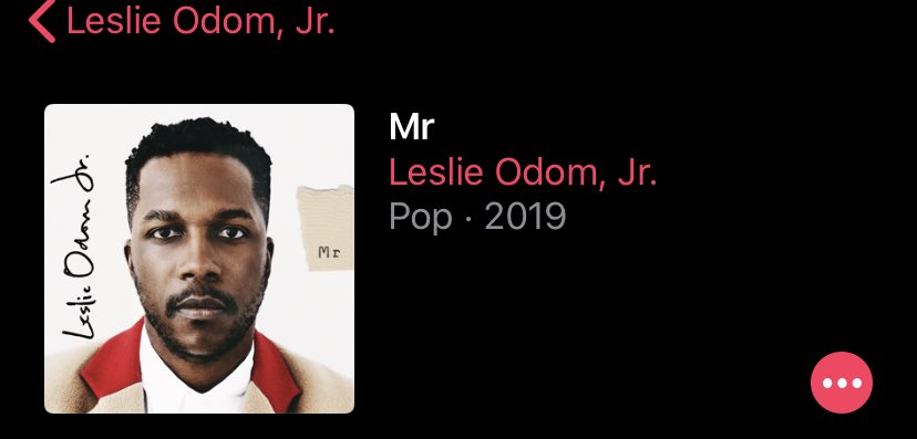 Twitter told me this album was good so I bought it and I am so glad I did. DAMN! Highly recommend! Buy this album by @leslieodomjr - it will brighten your day!