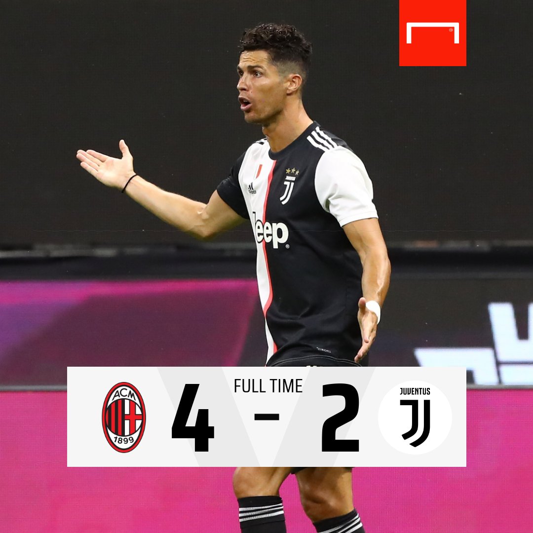 goal's tweet photo. Six second half goals.

Milan come from 2-0 down to beat Juventus in style.

What just happened?

#MilanJuventus https://t.co/4Cv1rf1K1F