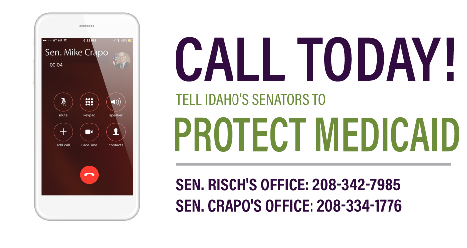 We need substantially increased federal funding for #Medicaid as part of the next legislation to help Idaho face #covid19. Call <a href="/MikeCrapo/">Senator Mike Crapo</a> and <a href="/SenatorRisch/">Jim Risch</a> and urge them to provide federal funding for Medicaid to keep Idahoans healthy and safe.
#idpol