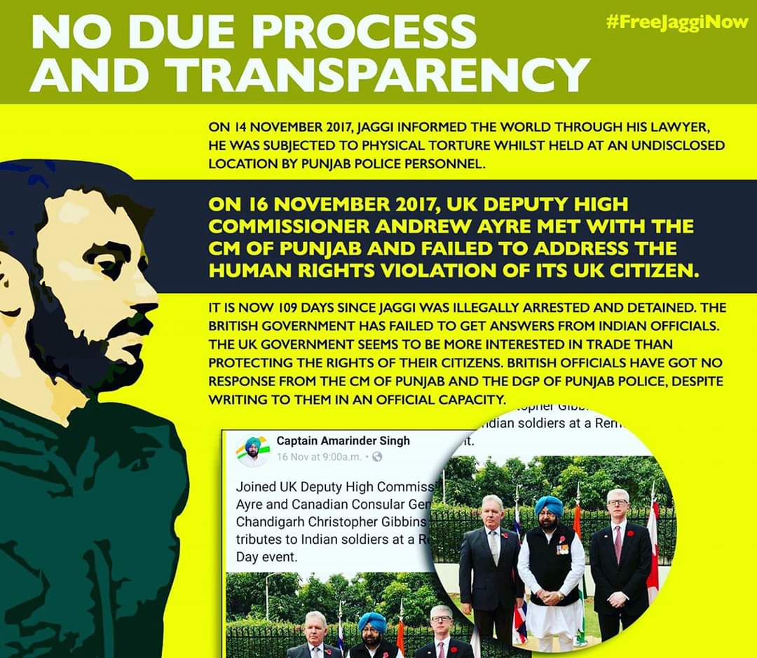To date no independent examination has been carried out. Despite calls from the  @REDRESSTrust  @IRCT  @NilsMelzer  @theresa_may  @RoryStewartUK  @MarkFieldUK  @MartinJDocherty  @tariqahmadbt  @BorisJohnson. In order to silence  @FreeJaggiNow an "alleged confession" video was released 9/19