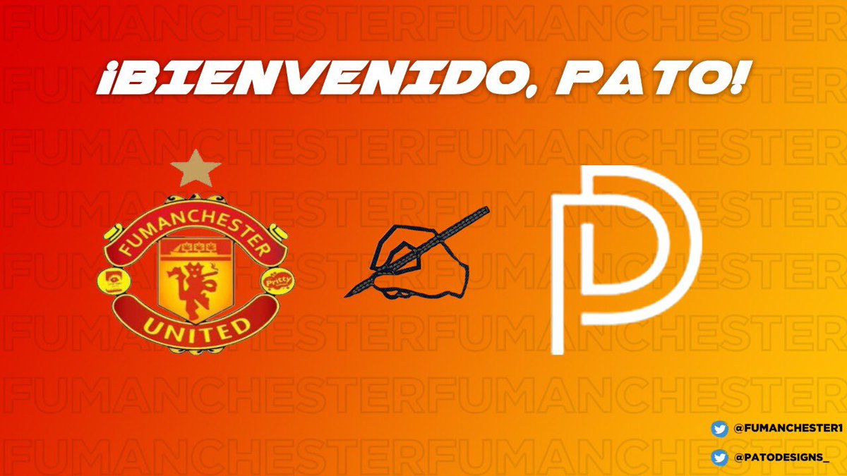 FUMANCHESTER1's tweet photo. Le damos la bienvenida a @Patodesigns_ , quien nos va a estar acompañando con todos los diseños hasta el final de esta temporada. https://t.co/MCFavJfPfq