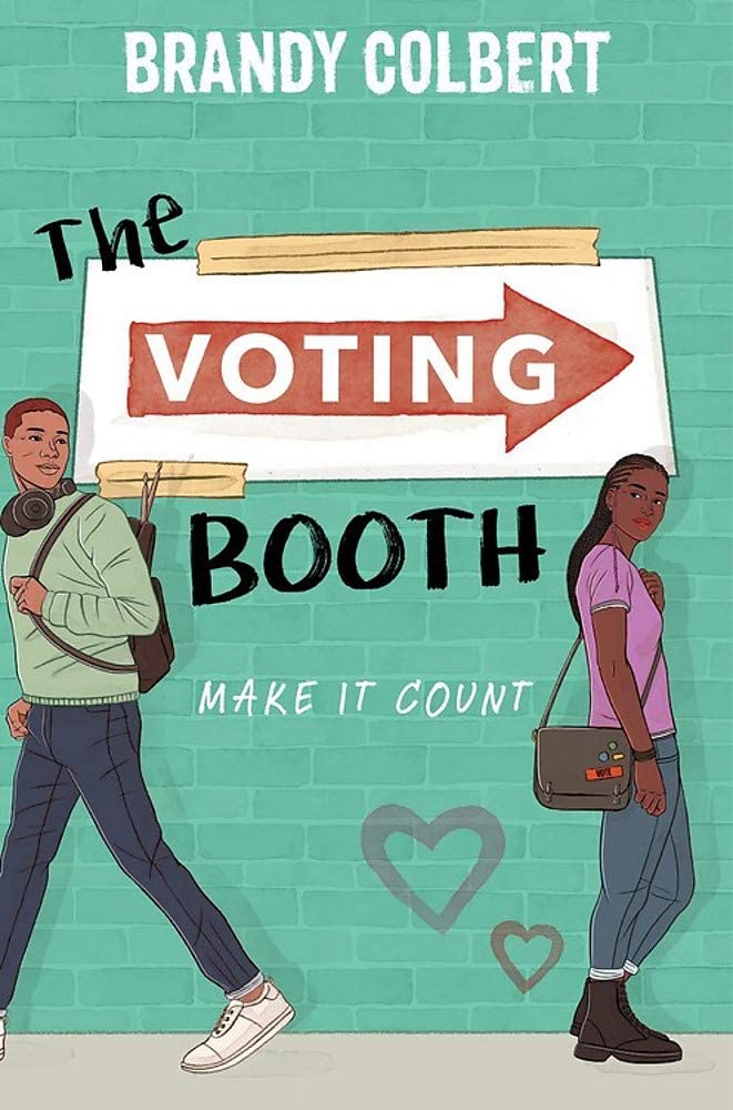 So many amazing books out today! 🗳 Happy #BookBirthday to @brandycolbert and THE VOTING BOOTH! 🗳 Less than 24 hours. One goal: Make it count! Can these two teens make the change they want in the system... and each other's lives? bookshop.org/books/the-voti…