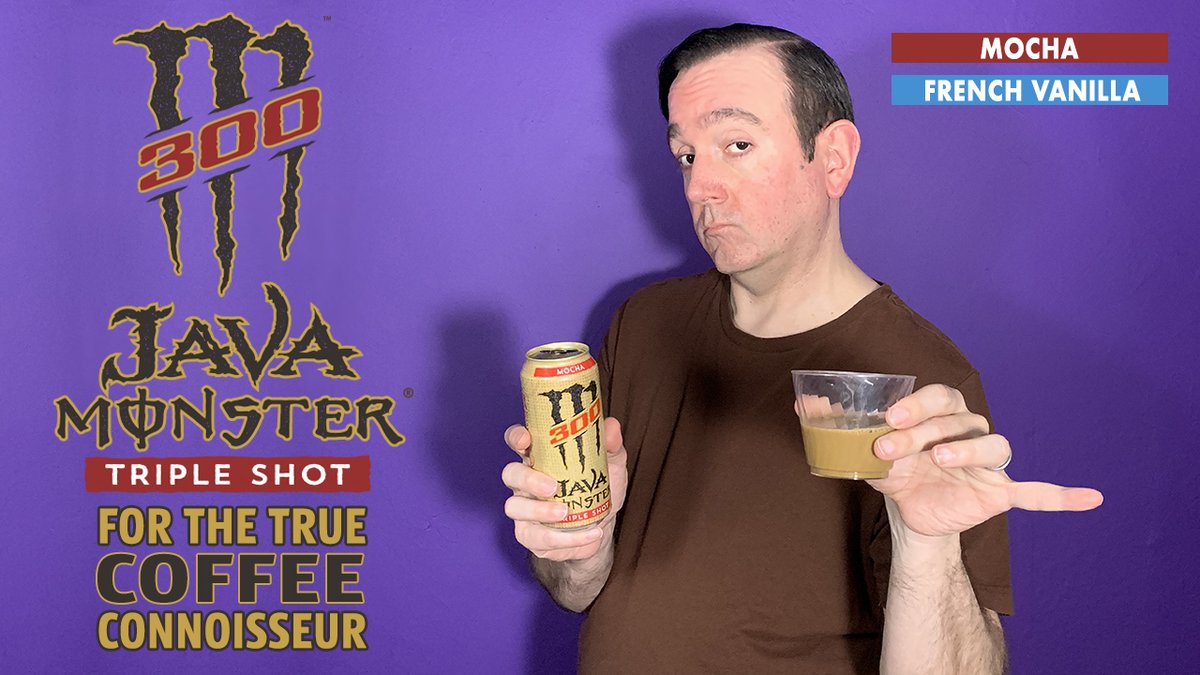 CaffeineMan1's tweet photo. Monster Java 300 triple shot review now available on my YouTube channel. #monster #monsterenergy #monsterjava #monsterjava300 #monsterjavatripleshot #monsterjava300mocha #monsterjavamocha #caffeineman1 #energydrinks
https://t.co/RXEaAAhsDX https://t.co/mBHL5qcteo