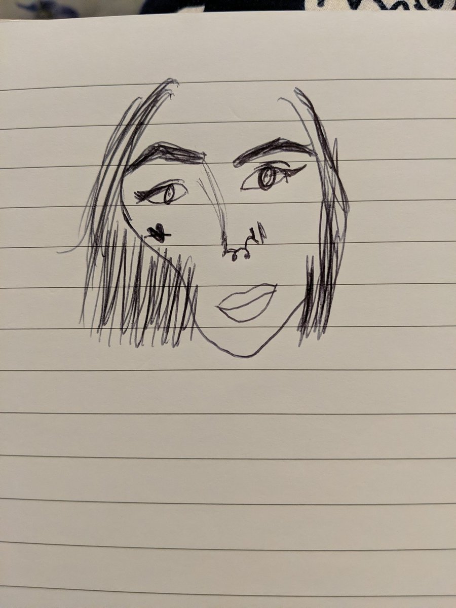 Ngl I realised I hadn& #39;t actually drawn the outline of your face right at the end You& #39;re so gorgeous I& #39;m so mad I& #39;ve betrayed your face  @blacbutterflies
