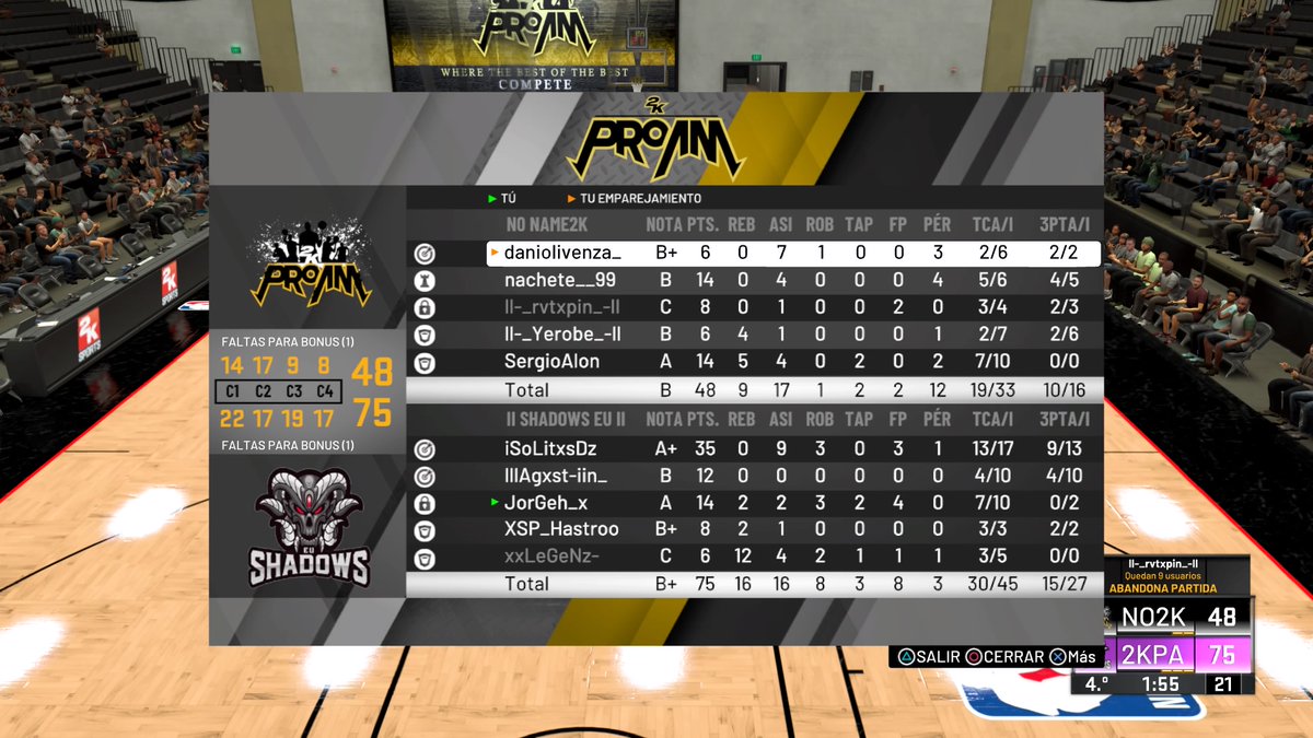 eu_shadows's tweet photo. Fase de grupos @VlsEsports
vs @2kNomame 1-0
vs @m4sked_Devils2k 1-0
GGs!
#GoShaDows https://t.co/YbTdfvlCY3