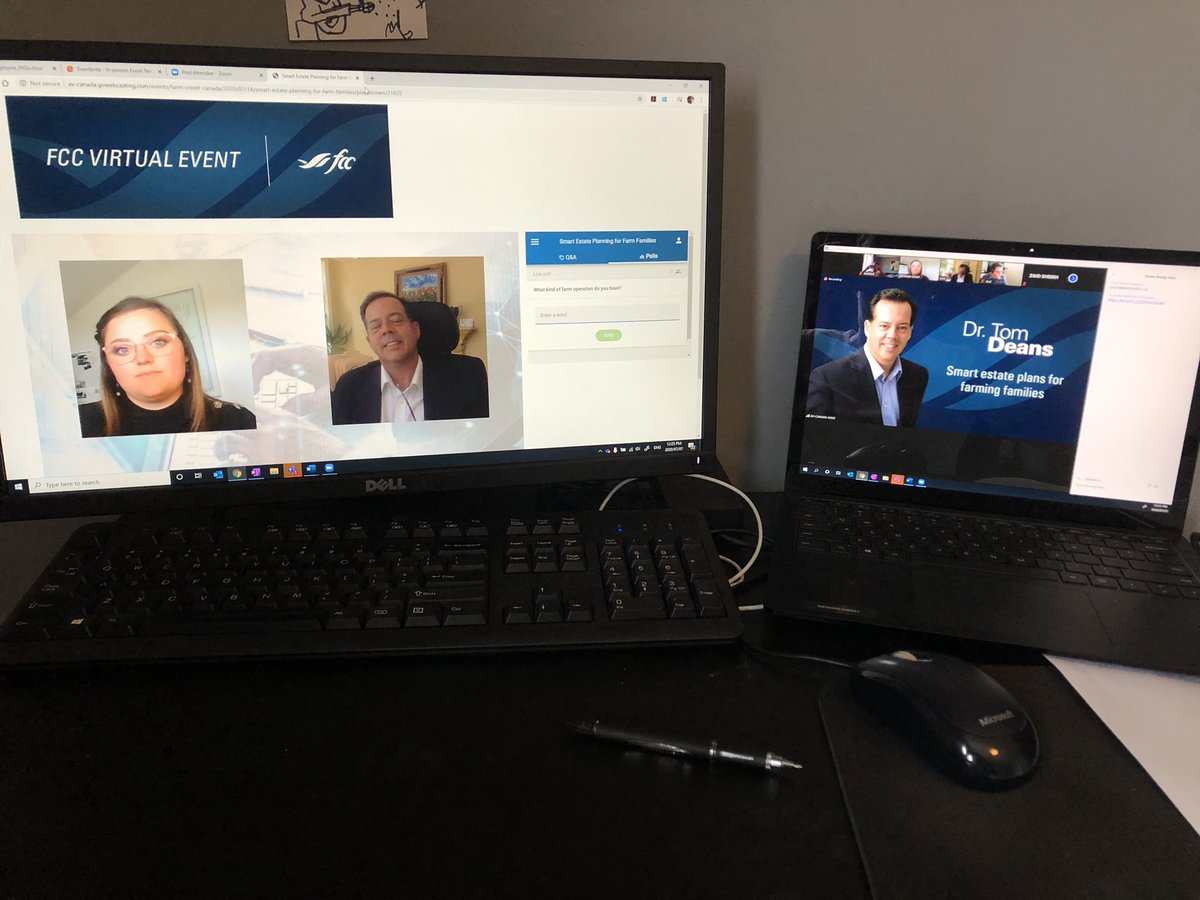 Today was dress rehearsal time! Super exciting. Join us for (my first!) virtual event in the link below and if you have any farm transition questions let us know and we will ask them!