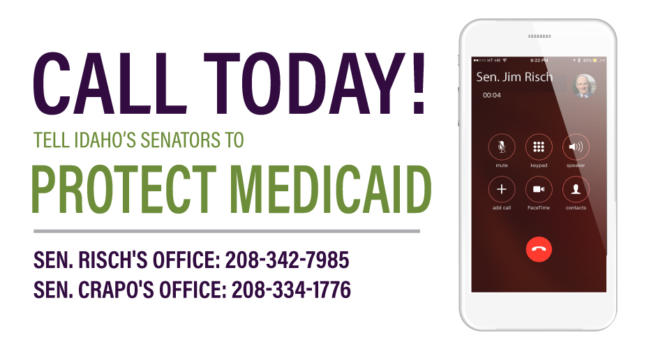 As Idaho navigates the #covid19 crisis, we need Congress to provide further, substantial support for state #Medicaid programs. Call <a href="/MikeCrapo/">Senator Mike Crapo</a> and <a href="/SenatorRisch/">Jim Risch</a> and urge them to provide federal funding for Medicaid to keep Idahoans healthy and safe.
#idpol