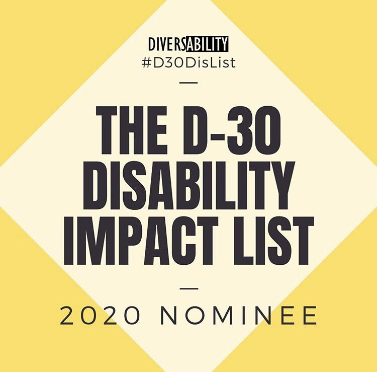 Congratulations @BlackDisability for being nominated for the #D30DisList @Diversability 🥳