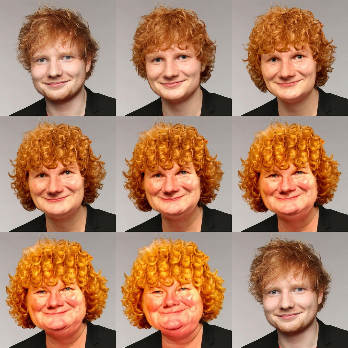 Could only get 7 morphs of  @edsheeran before it stopped even recognising a face.