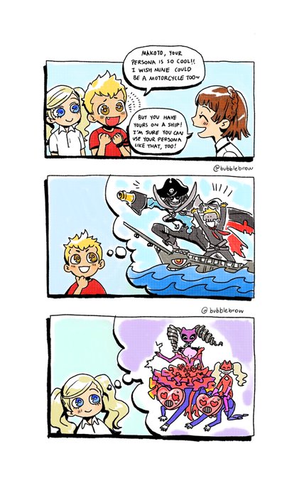 using personas

⚡️preorder exclusive comic anthology here? 
https://t.co/TMhHM1Tpvg 