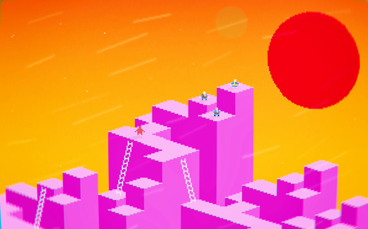 There was a brief time (~2 years ago) when I did nothing but work on this game for maybe half a year, every single day. Then I started working on the music and sound effects. Then my computer crashed. So I became discouraged. Now, I just have these screen grabs to look at.