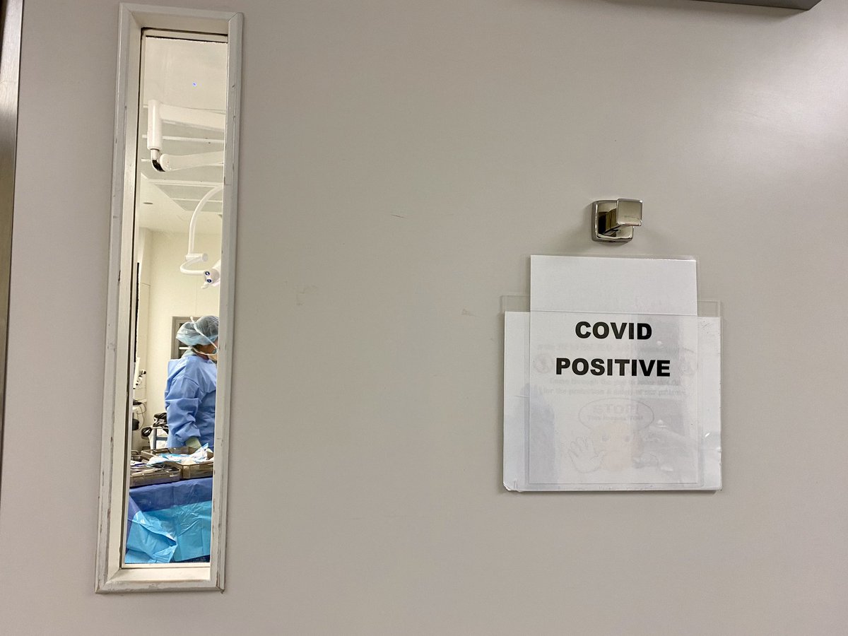 We are operating on covid+ children who need emergency surgery almost every night, and most of them are asymptomatic.
Not fun. #MaskUpTexas #StayAtHome