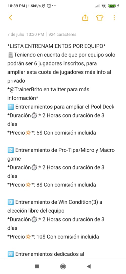 Como ya la mayoría sabe, ando en complicaciones de salud muy graves y tengo que abandonar el trabajo que más amo y me gusta hacer🥺.Mientras para apoyarme y comprar las medicinas/exámenes que necesito estoy ofreciendo las siguientes listas.Cualquier Duda MD
❤️🔁Se agradece😔