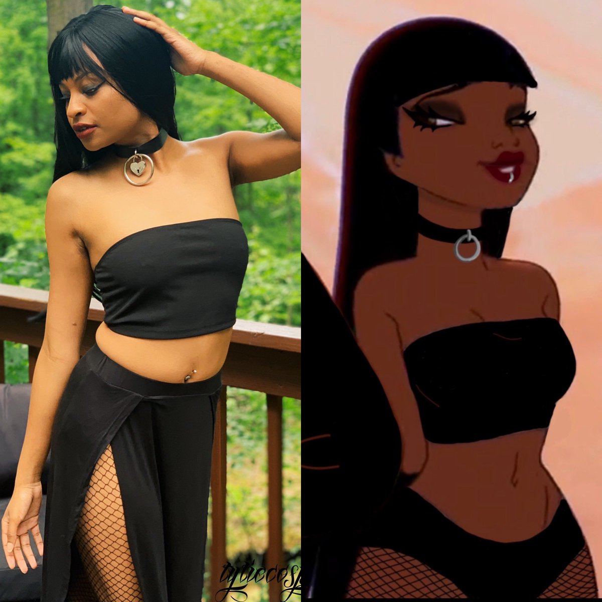 Chel, but make her goth Inspired by the lovely @kayyybearxo #cosplay #roadt...