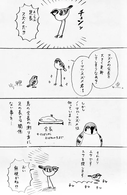 足長スズメ 