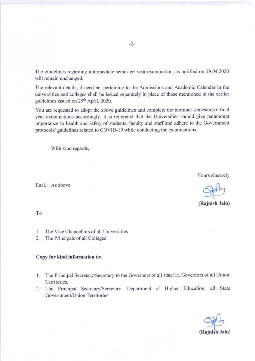 NdpuIndia's tweet photo. Important Information from #UGC:

UGC Revised Guidelines on Examinations and Academic Calendar for the Universities in view of #COVID19Pandemic.

Details: https://t.co/BuxabXO6yV 
@ugc_india https://t.co/eNivCu614p