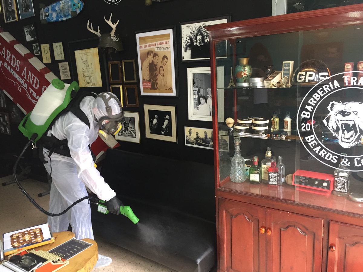 kryoICE's tweet photo. Desinfeccion#pulverizacionelectrostatica #barberias @kryoICE @Bogota https://t.co/A2JVNWRQtJ