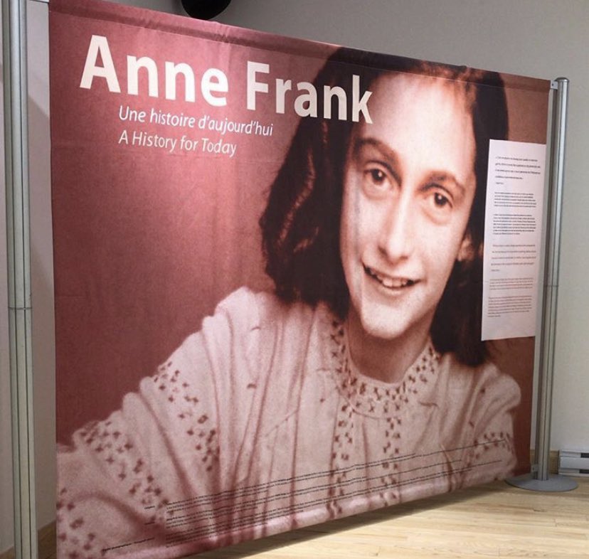 JolieJulie3's tweet photo. Just finished watching #AnneFrank Parallel Stories on @netflix. I actually went to see one of the exposition about her life. The only thing I said was "why? Why such hate?"... Sois gentil et tiens courage //Be kind and have courage. #AnneFrank #Netflix #ParallelStories #BeKind https://t.co/2zhzQhnBHL