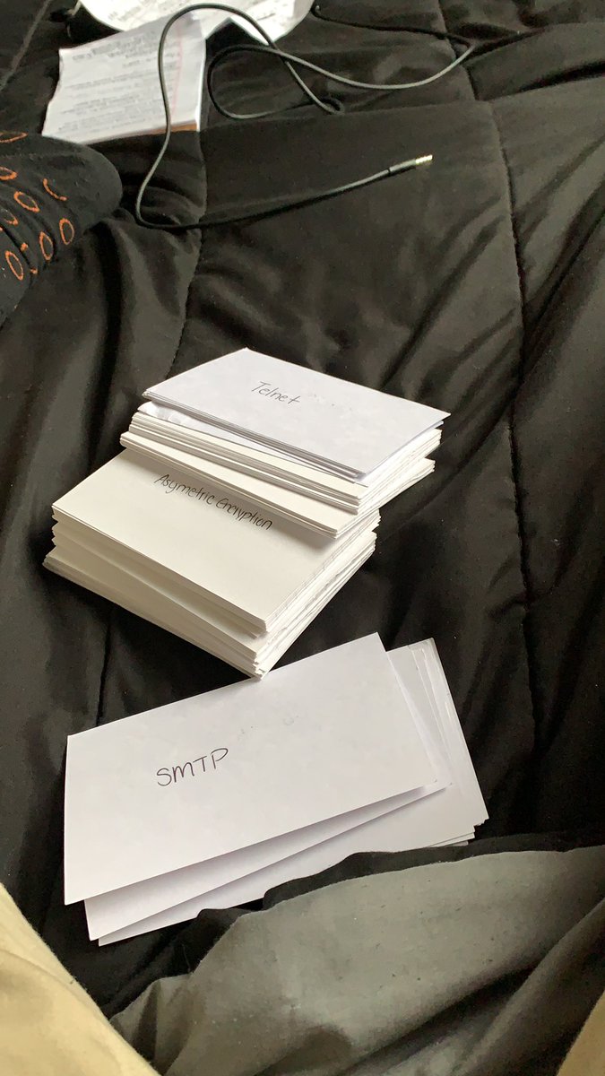 92TechTune's tweet photo. 💎📝 Running through these notecards really quick....😳😭😂 #ccna #cisco #labeveryday #workhardplaylater #bdaymonth #gettingold #feelingyoung #BlackTechTwitter #blacktech https://t.co/G06KOPUuIm