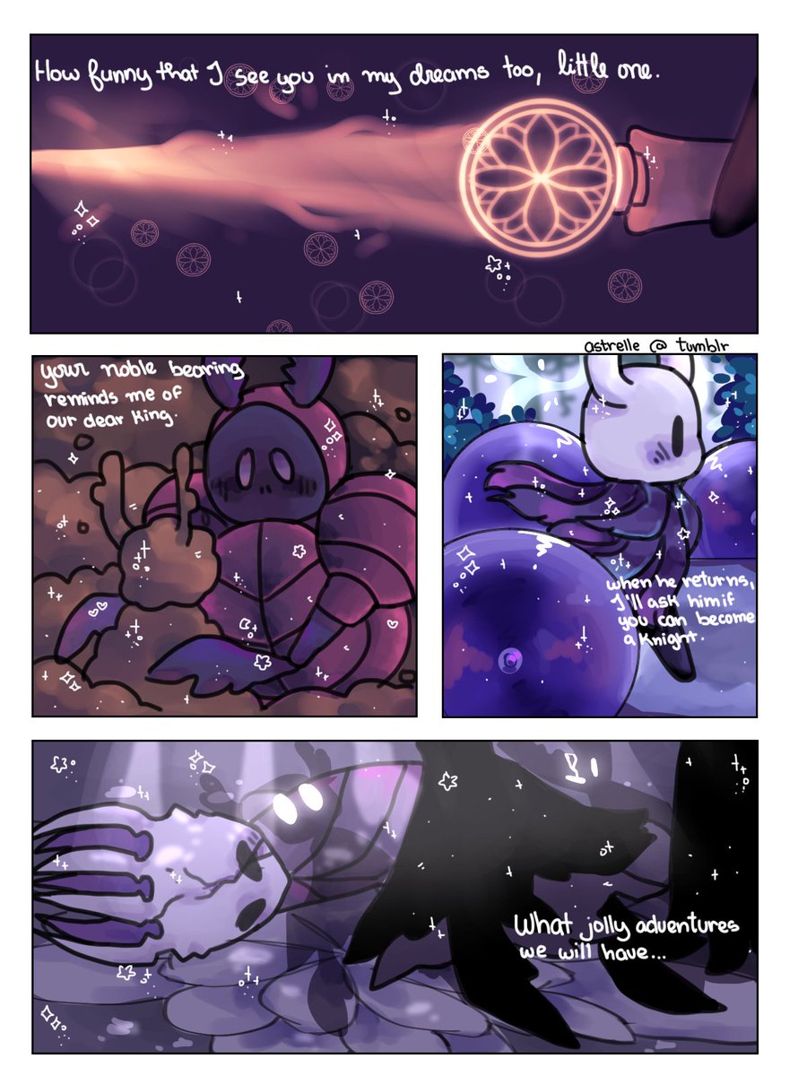here's a hollow knight comic i made a while back ? #HollowKnight #hollowknightfanart 