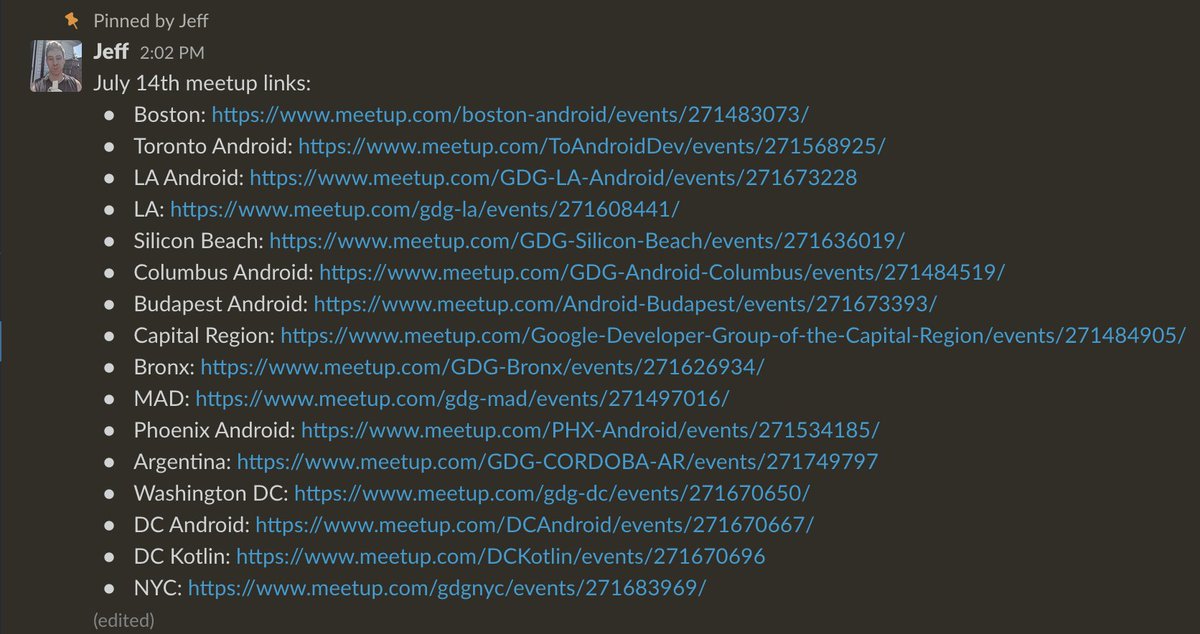 GDG Boston Android tweet media