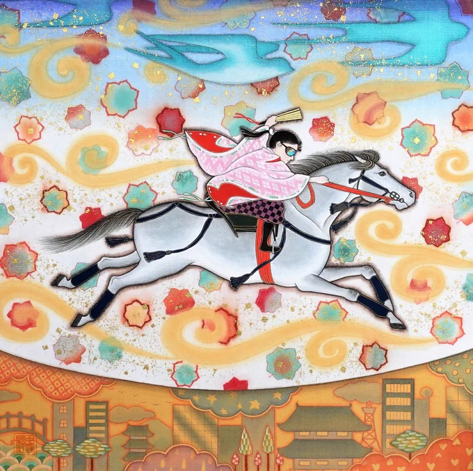 昨日を持ちまして「中沢梓大和絵展/阪急うめだ本店」が、無事会期を終了致しました。 沢山の方に足をお運び頂き、本当に幸せな時間となりました?✨
 ご覧下さった皆様、応援下さった皆様、この度は誠にありがとうございました……!!?? また大阪で展示出来るよう、コツコツ頑張って参ります?? 