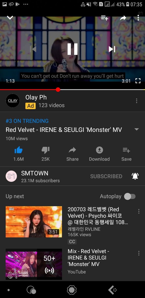 Wyn0_4nyW's tweet photo. @rvelites @RVsmtown Streaming by all means 🤩🤩

@RVsmtown @rvelites #StreamMonsterMV #WatchMonsterNOW #RedVelvet_IRENE_SEULGI https://t.co/exlyYR04Sr