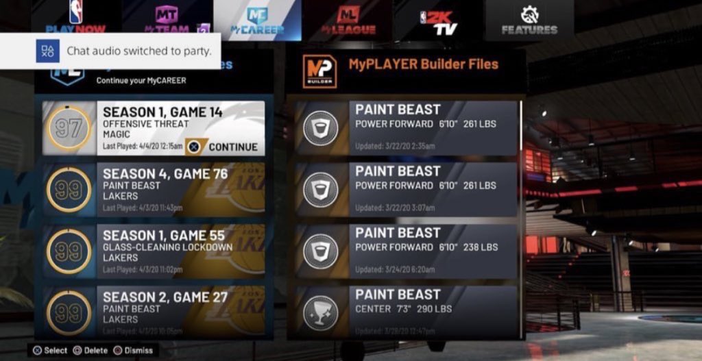 BlastedAccs's tweet photo. PS4 Elite 2 Account
8 Maxed Badged Players
1.2 Million VC
78% To E3
96 OVR MyTeam
HMU FOR SALE NOW 
#2kCommunity #2kfreeagent #2kcrewfinder #2kMyTeam #2kAccount #2kAcc #2k21 #2k20 https://t.co/hkxSd5JUp5