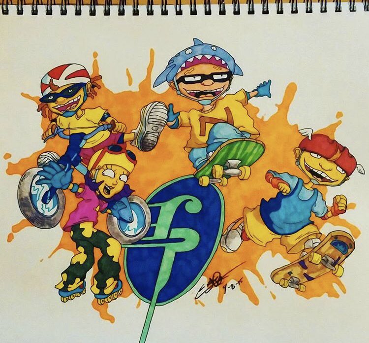 rocket power characters rocket power characters