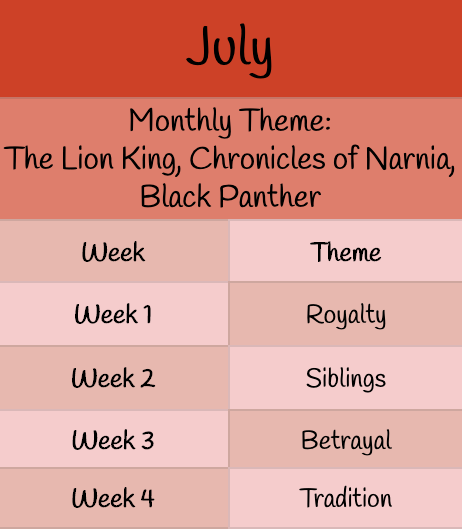 bnhadisneyevent's tweet photo. July Themes! Also! Make sure to check out our tumblr if you want to check out more works by those creating for this event! https://t.co/7IqSNClLSq
