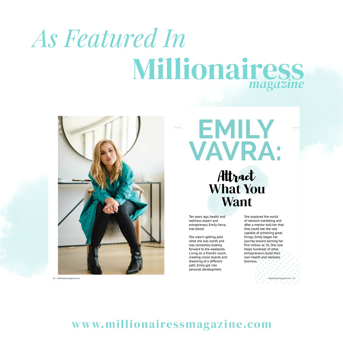 Thank you Emily Vavra. Your story is truly inspiring! @itsemilyv_