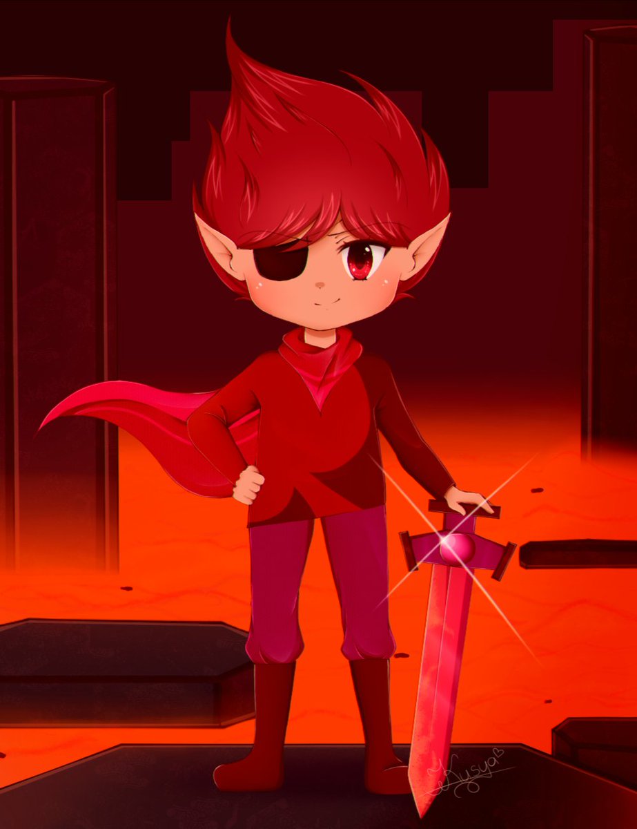 Kusya On Twitter I M A Big Fan Of The Game Super Doomspire So I Decided To Draw My Favorite The Leader Of The Red Team I Will Be Very Happy If The