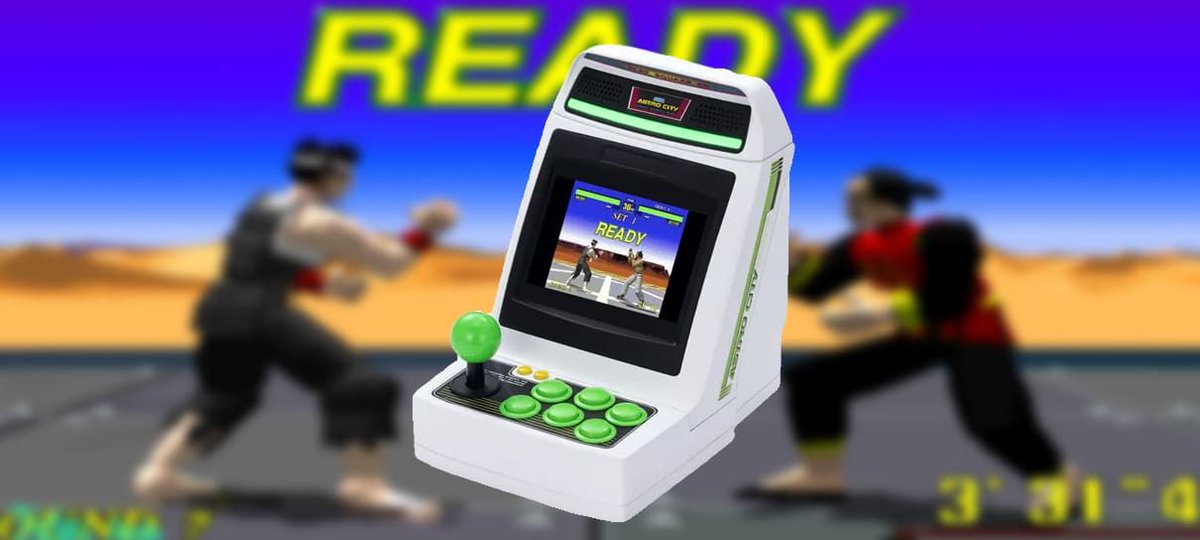 paeznaterra's tweet image. SEGA anuncia Astro City Mini, um mini arcade com 36 jogos.

#sega #miniarcade #astrocitymini #retrogame #game