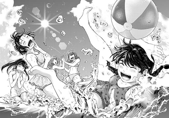 7月8日は青西柔道部主将の滝川早苗の誕生日。
優しく、努力家で、よく食べる彼女の3年間、きっちり描き切ってあげたいです。 