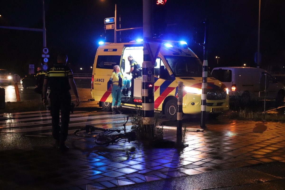 Melding verkeersongeval Amsterdam