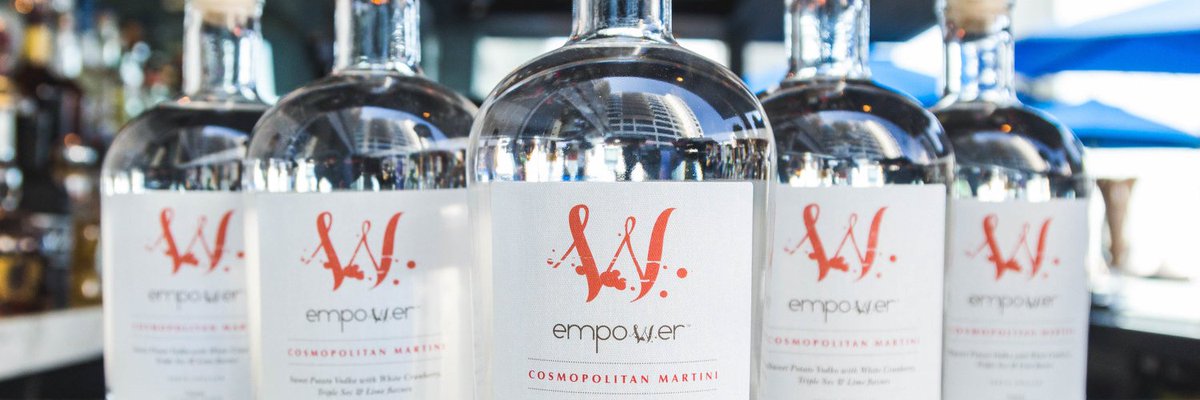 OWNTV's tweet photo. .@EmpowerCocktail is a delicious ready to drink cocktail brand conceived by Tiffany Hall. Their Empower Cosmopolitan Martini is the *first* official beverage. #BlackoutTuesday https://t.co/cNTPOXw7dr