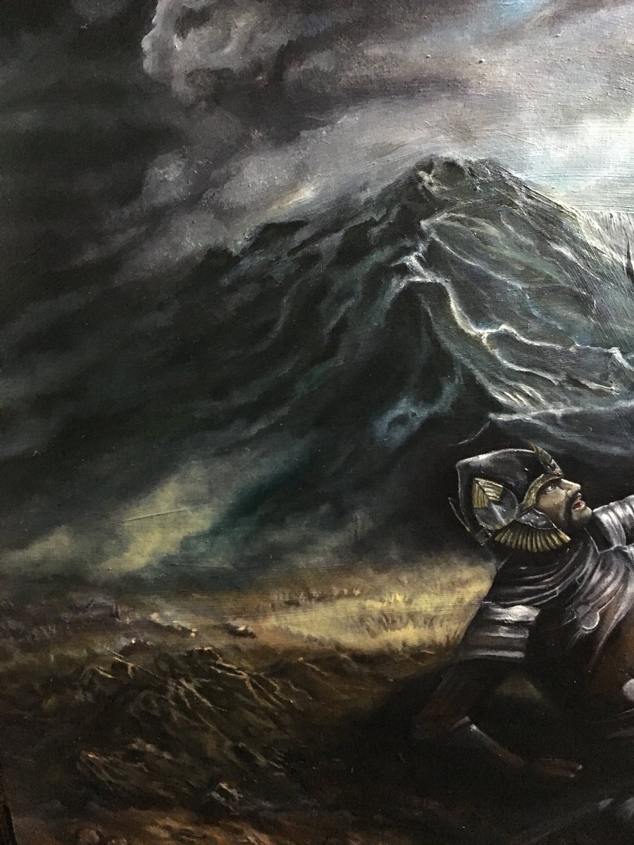 NeonSkiesStudio's tweet photo. "The Sword That Was Broken." 2016. https://t.co/uSzQHZ2uoW