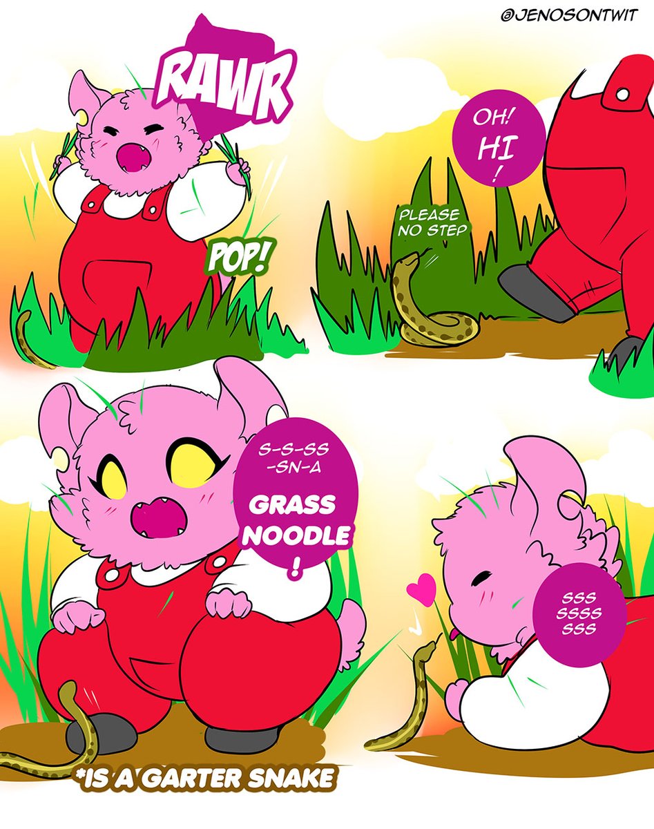 JenosonTwit's tweet photo. VLD-Grass Noodle

Keahi meets a friend while running around Grandpa Tex's home! Don't worry, he makes friends with him.

#VLDNobodysChild #snakes https://t.co/uBYb3cTuTr
