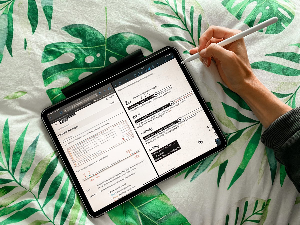 amypeniston's tweet image. Well I never - reviewing #Jacascript console basics & learned about custom styles:
console.log(“%cWow!”, “color: orange;”)
 
Debugging will have never looked so good!! 😂
#dotnotes #100DaysOfCode #WomenWhoCode