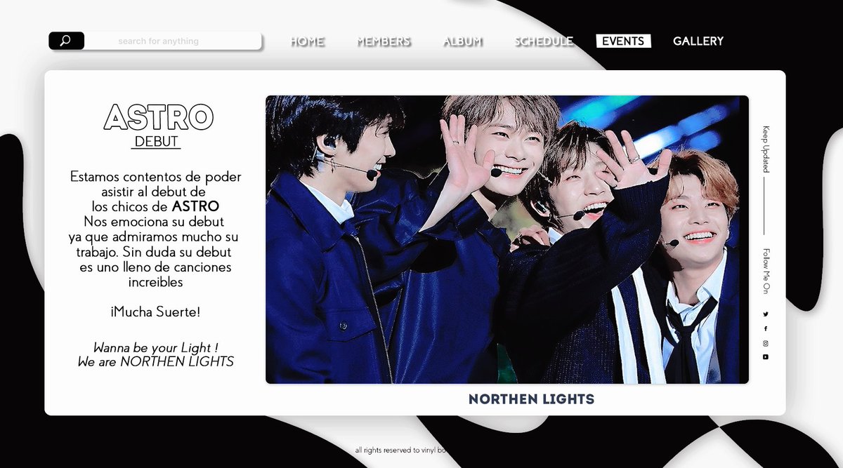 offcl_astrx's tweet image. ⠀·  明星 › Wᥲnnᥲ bᥱ чour 𝐥𝐢𝐠𝐡𝐭 !¡ 𝐍𝐎𝐑𝐓𝐇𝐄𝐍 𝐋𝐈𝐆𝐇𝐓𝐒 : just % ᥲrrivᥱd * #ASTRODB ✈️ 
 
Ya estamos en el debut de los chicos de ASTRO ¡Mucha suerte! Pasamos por los besos